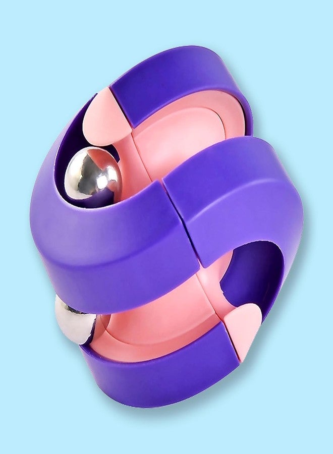 codally Magnetic Orbit Ball Toy, Children Track Bead Toy Metal Pinball Puzzle Toys Magnetic Fidget Orbit Ball Maze Toy Stress Relief Decompression Sensory Toy for Children and Adult Multicolor 1 Cube - Image 5